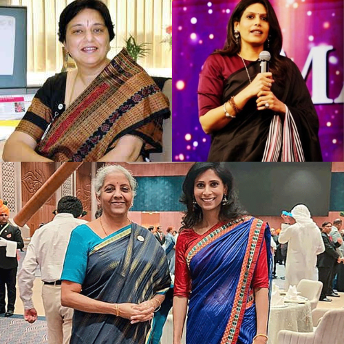 Handloom Sarees as Power Dressing for the Modern Working Woman.